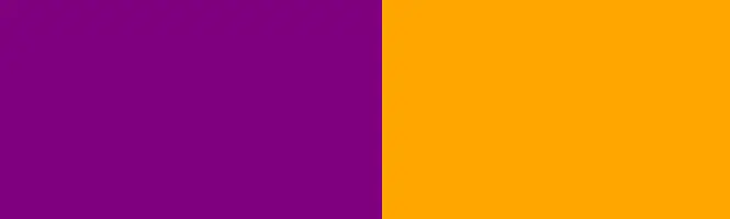 Purple and Orange color combination saree