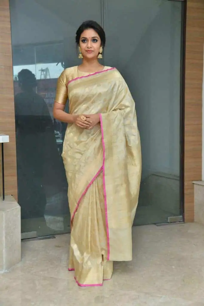 Keerthi Suresh in Saree - 2
