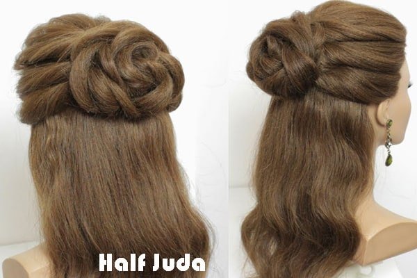 Juda Hairstyle | Best Choice to Style Your Hair for Party and Wedding ...