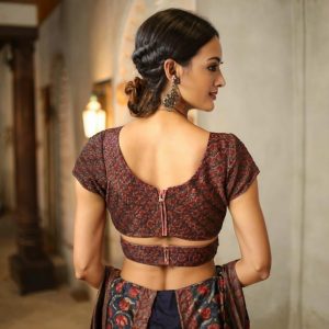 Traditional Blouse Back Neck Designs | 27 Crazy Back Neck Designs